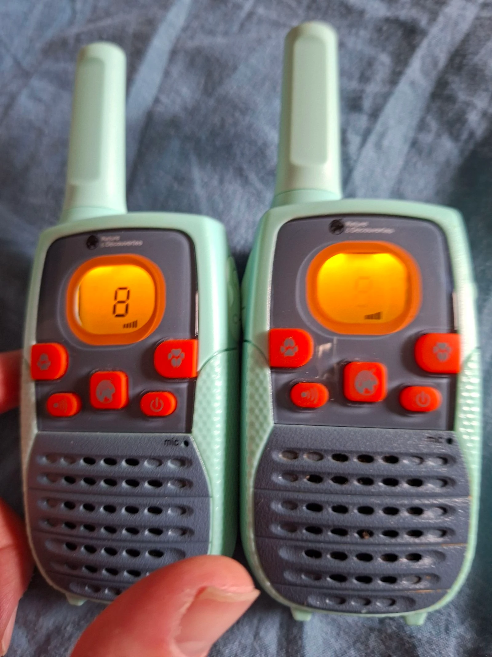 Par de walkie-talkies Lexibook / Nature & Découvertes funcionais! – photo 5